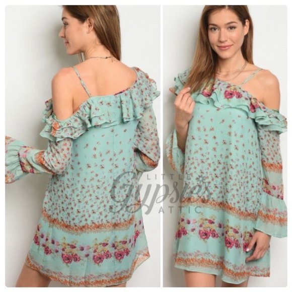 Love Richie Old Country Roses Farmhouse Dress - Picture 3 of 13